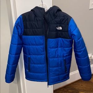 North face reversible coat